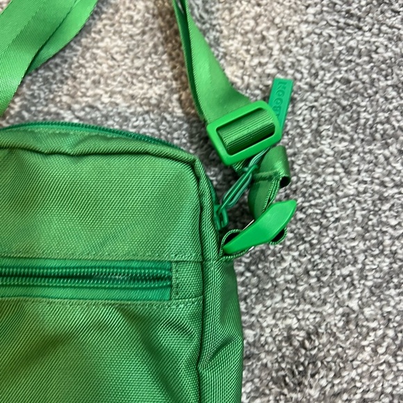 Baboon To The Moon Nylon Sling Crossbody Bag In Green - Picture 3 of 9